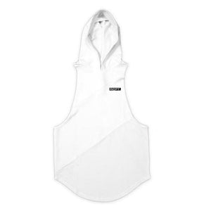 Brand Clothing Bodybuilding Muscle Guys Fitness Mens Gym Hooded Tank Top Vest Stringer Sportswear Cotton Sleeveless Shirt Hoodie
