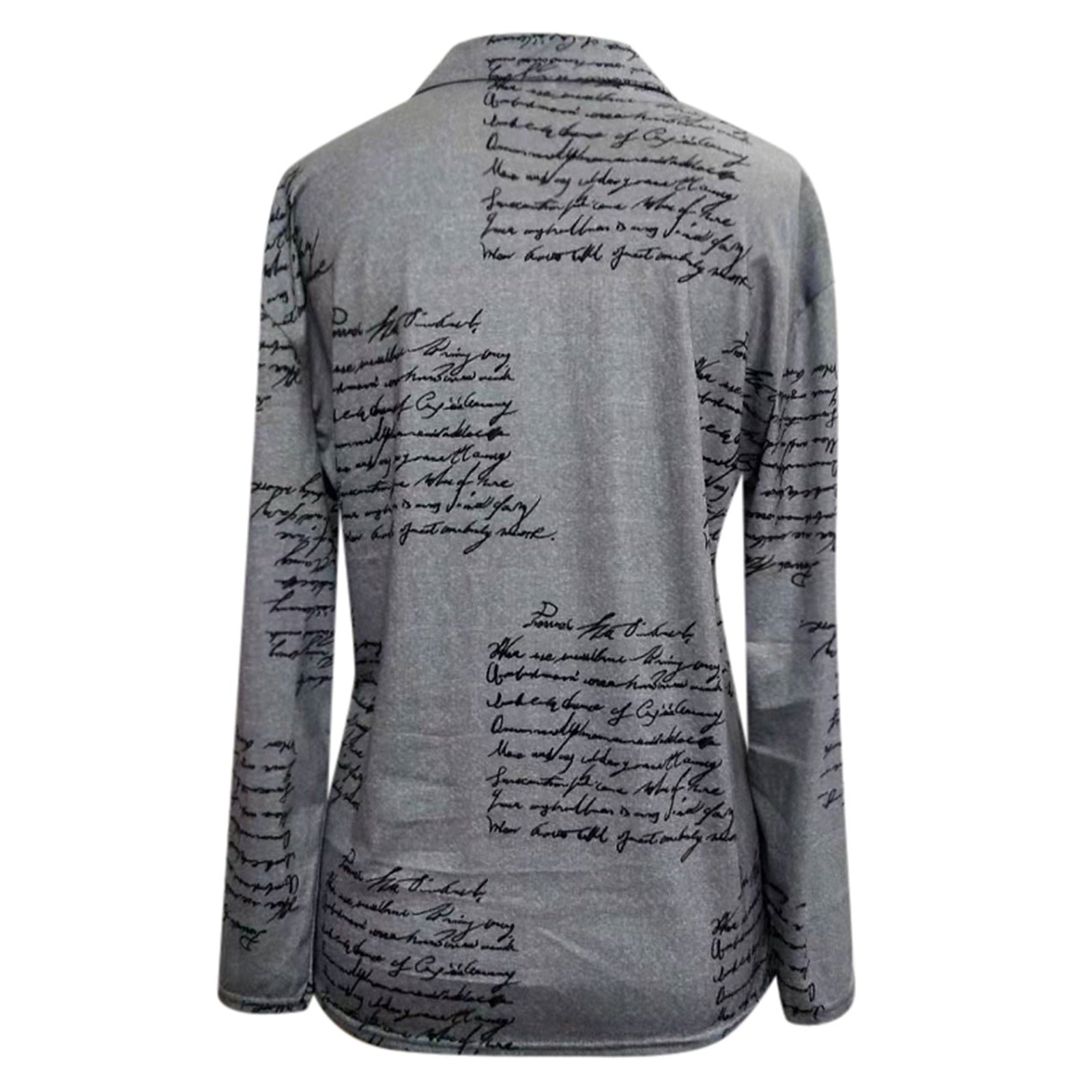 Blouse Women's Lady Long Sleeve Casual V-neck Zipper Top Blouse Shirts Tee Tunics Ropa De Mujer Blusas Рубашка Женская @40