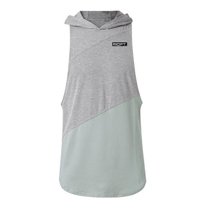 Brand Clothing Bodybuilding Muscle Guys Fitness Mens Gym Hooded Tank Top Vest Stringer Sportswear Cotton Sleeveless Shirt Hoodie