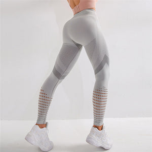 FITTOO Gym Seamless High Waist Leggings Tights Women Workout Breathable Fitness Clothing Female Stretchy Training Pants