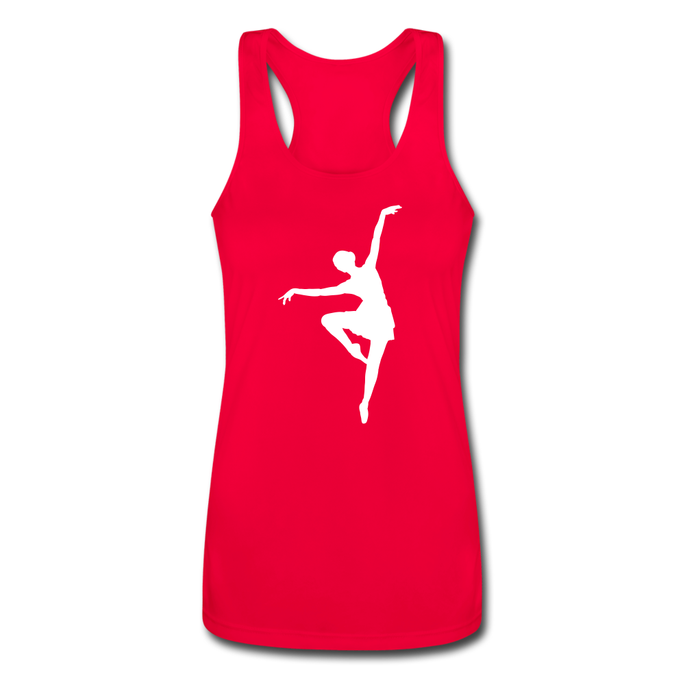 Women’s Performance Racerback Tank Top - coral