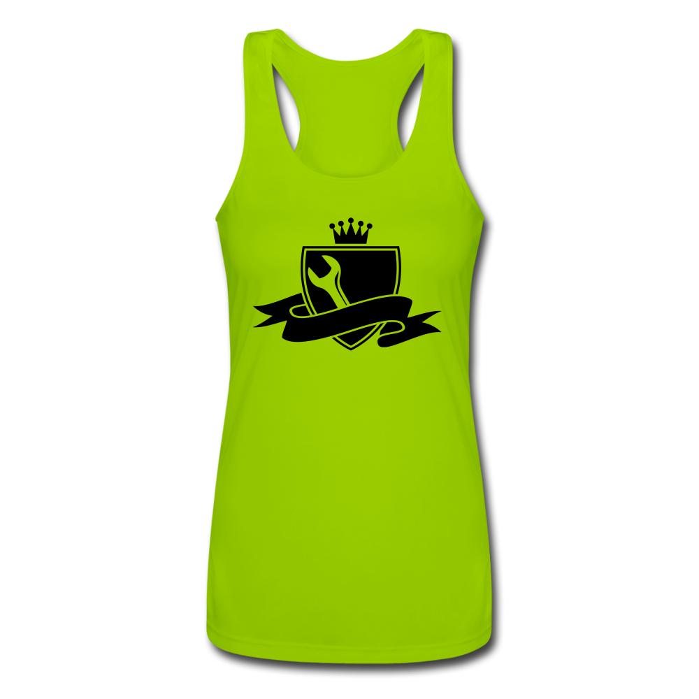 Women’s Performance Racerback Tank Top - lime
