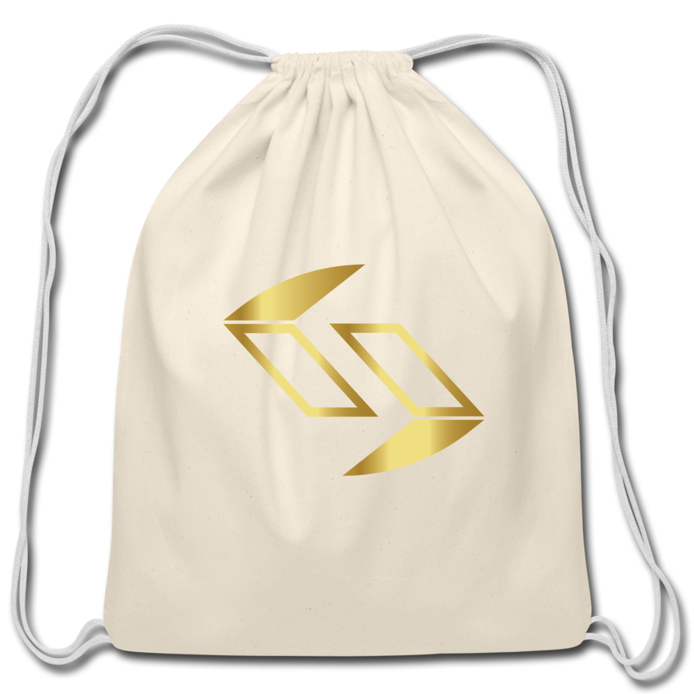 Cotton Drawstring Bag - natural