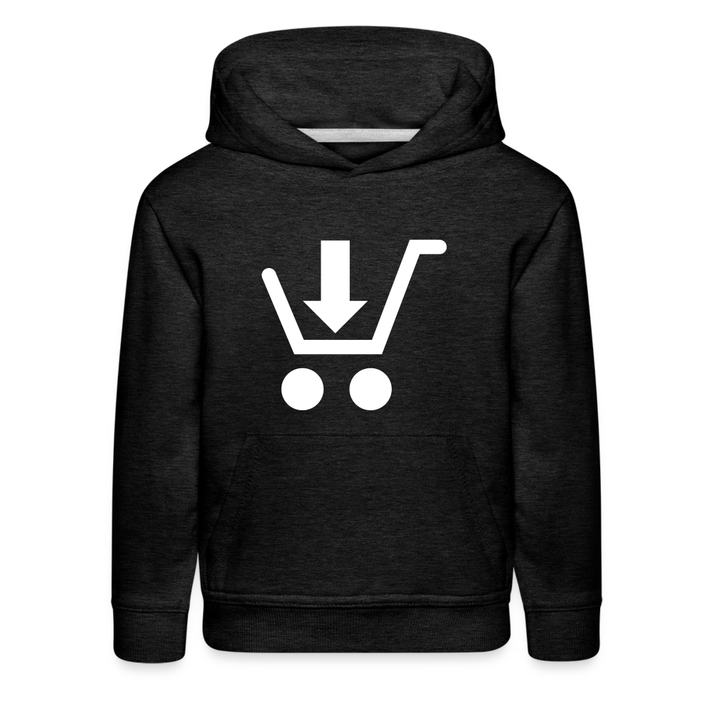 Kids‘ Premium Hoodie - charcoal grey