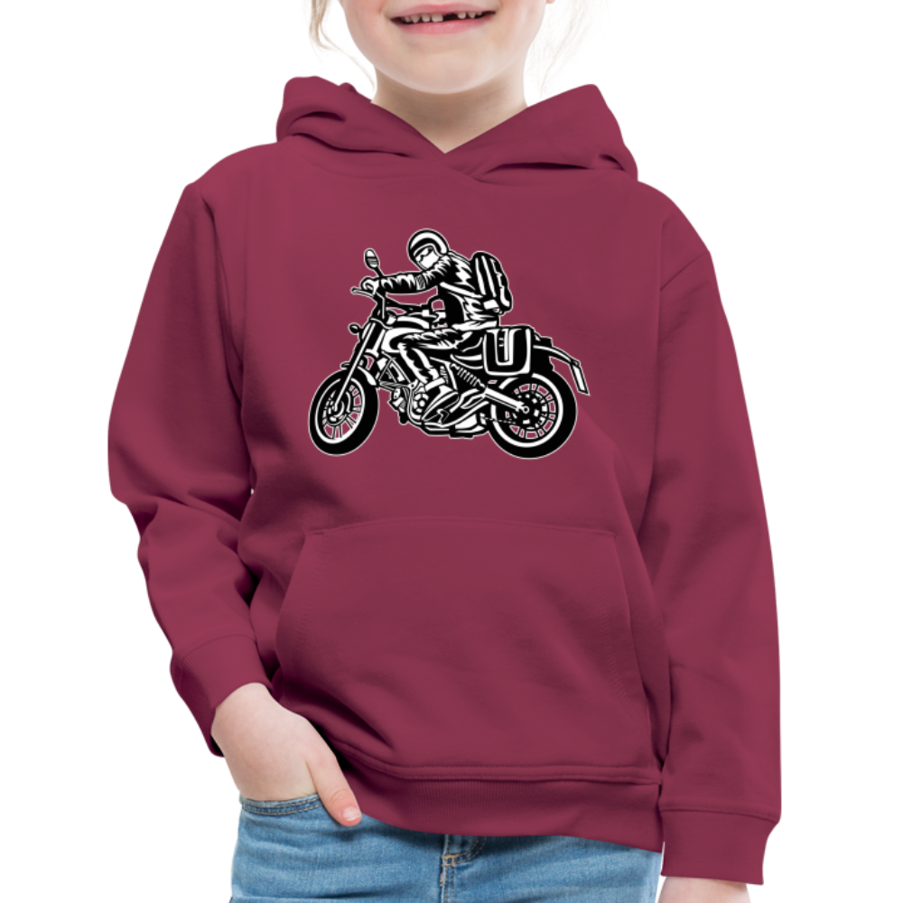 Kids‘ Premium Hoodie - burgundy