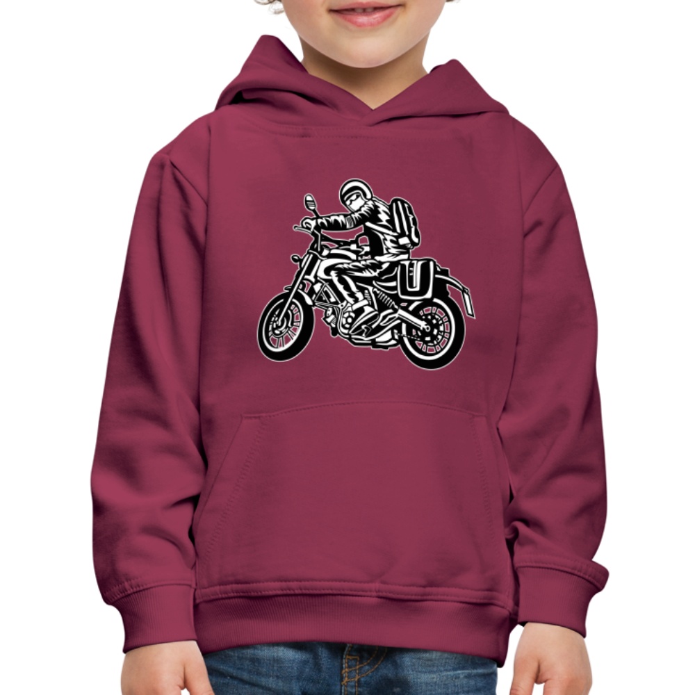 Kids‘ Premium Hoodie - burgundy