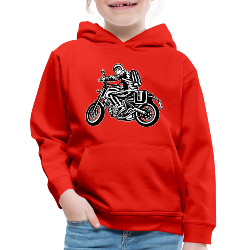 Kids‘ Premium Hoodie - red
