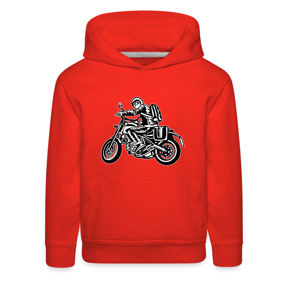 Kids‘ Premium Hoodie - red