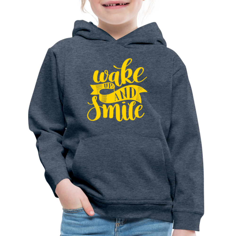 Kids‘ Premium Hoodie - heather denim