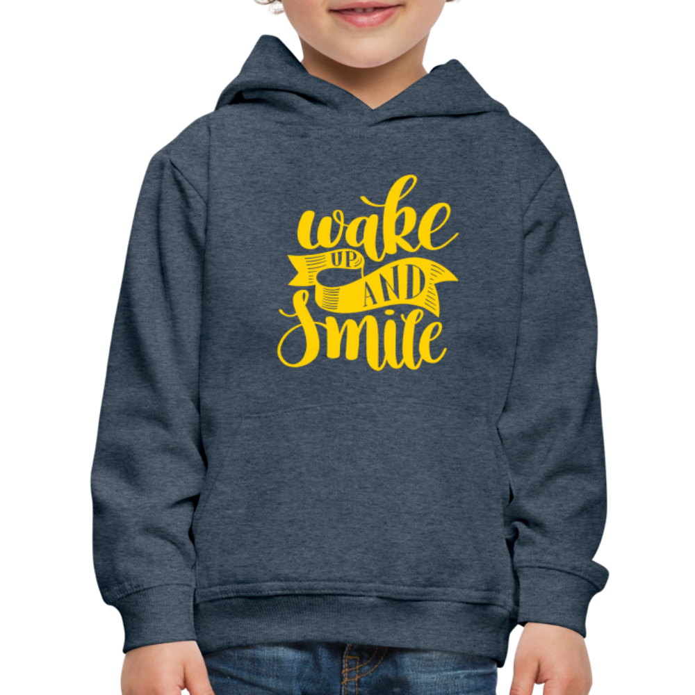 Kids‘ Premium Hoodie - heather denim