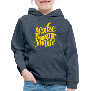 Kids‘ Premium Hoodie - heather denim