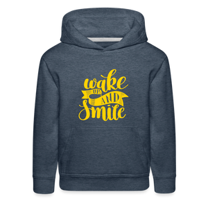 Kids‘ Premium Hoodie - heather denim