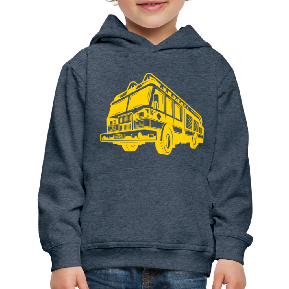 Kids‘ Premium Hoodie - heather denim