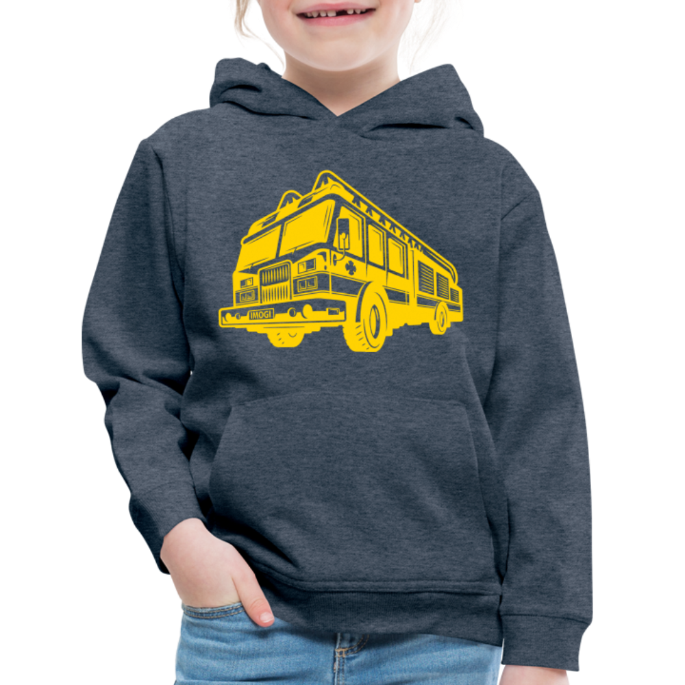 Kids‘ Premium Hoodie - heather denim