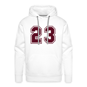 Premuim DIGIT Hoodie - white