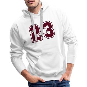 Premuim DIGIT Hoodie - white