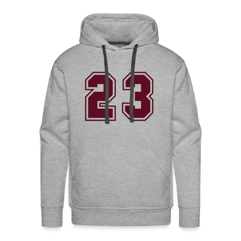Premuim DIGIT Hoodie - heather grey