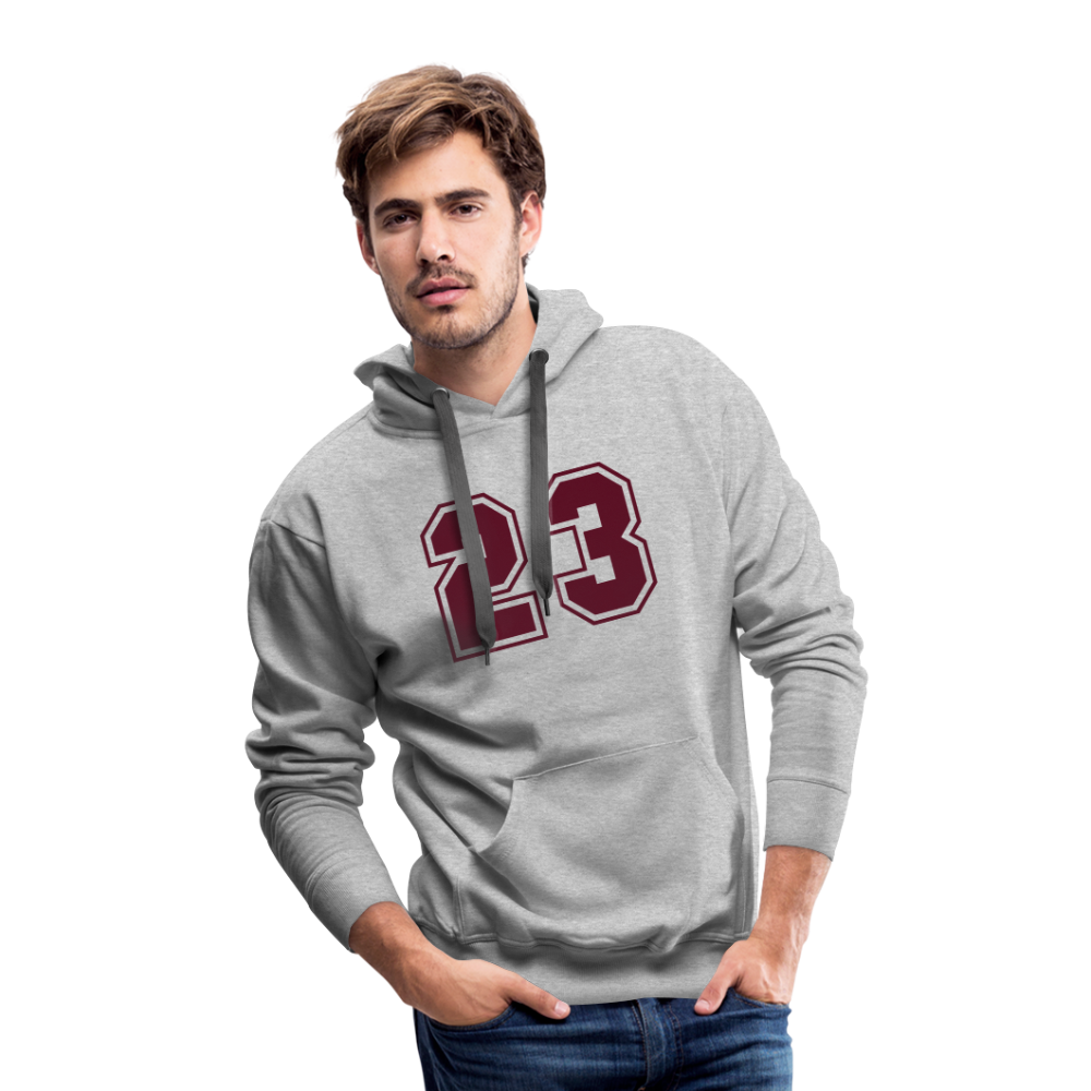 Premuim DIGIT Hoodie - heather grey
