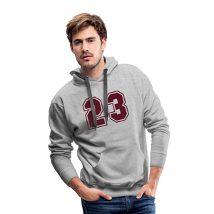 Premuim DIGIT Hoodie - heather grey