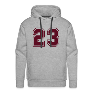 Premuim DIGIT Hoodie - heather grey