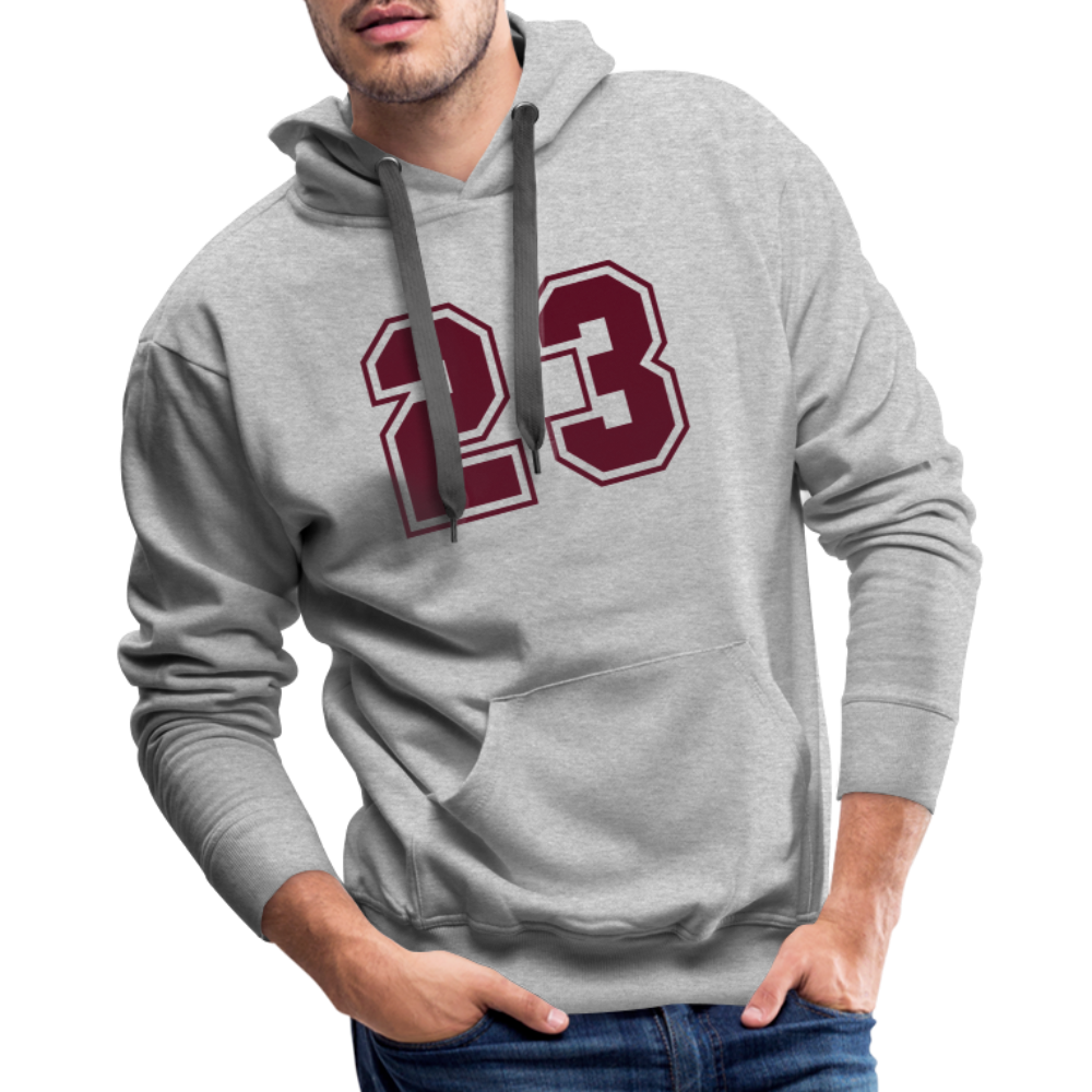 Premuim DIGIT Hoodie - heather grey