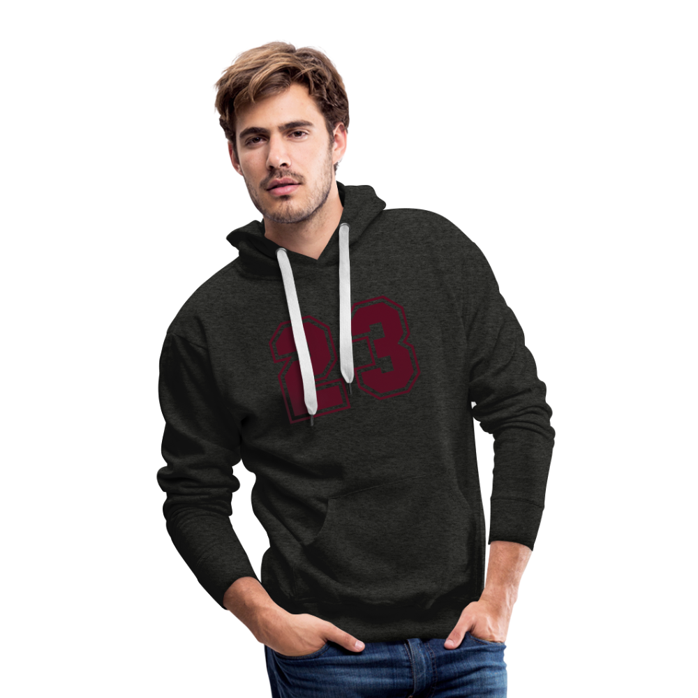 Premuim DIGIT Hoodie - charcoal grey