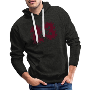 Premuim DIGIT Hoodie - charcoal grey