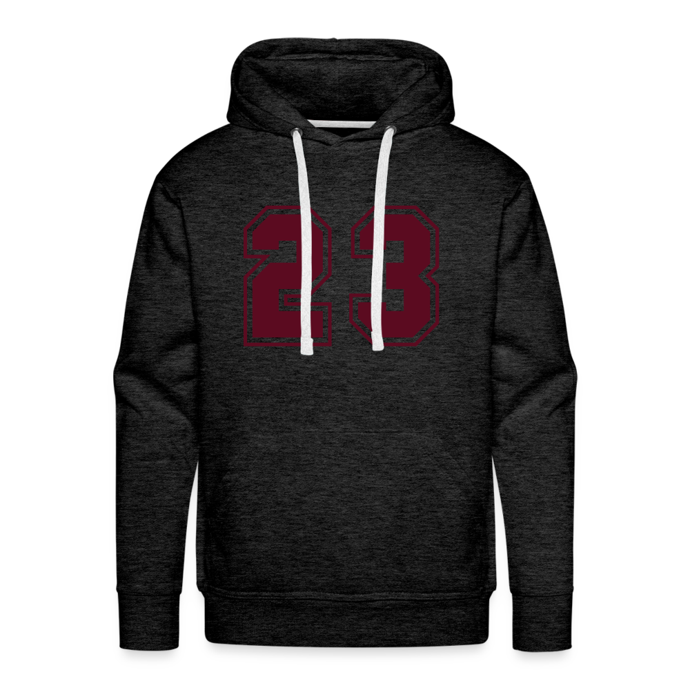 Premuim DIGIT Hoodie - charcoal grey