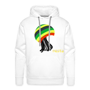 Rasta Premium Hoodie - white