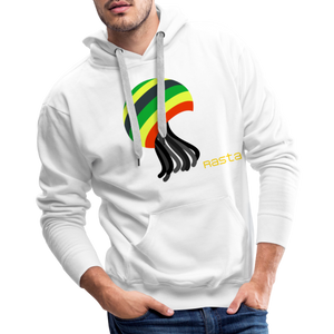 Rasta Premium Hoodie - white