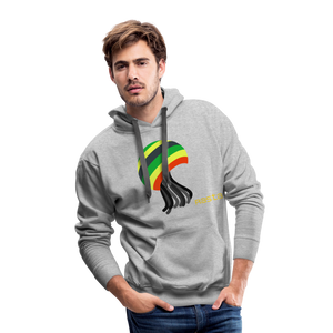 Rasta Premium Hoodie - heather grey