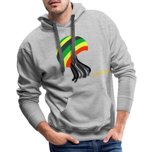 Rasta Premium Hoodie - heather grey
