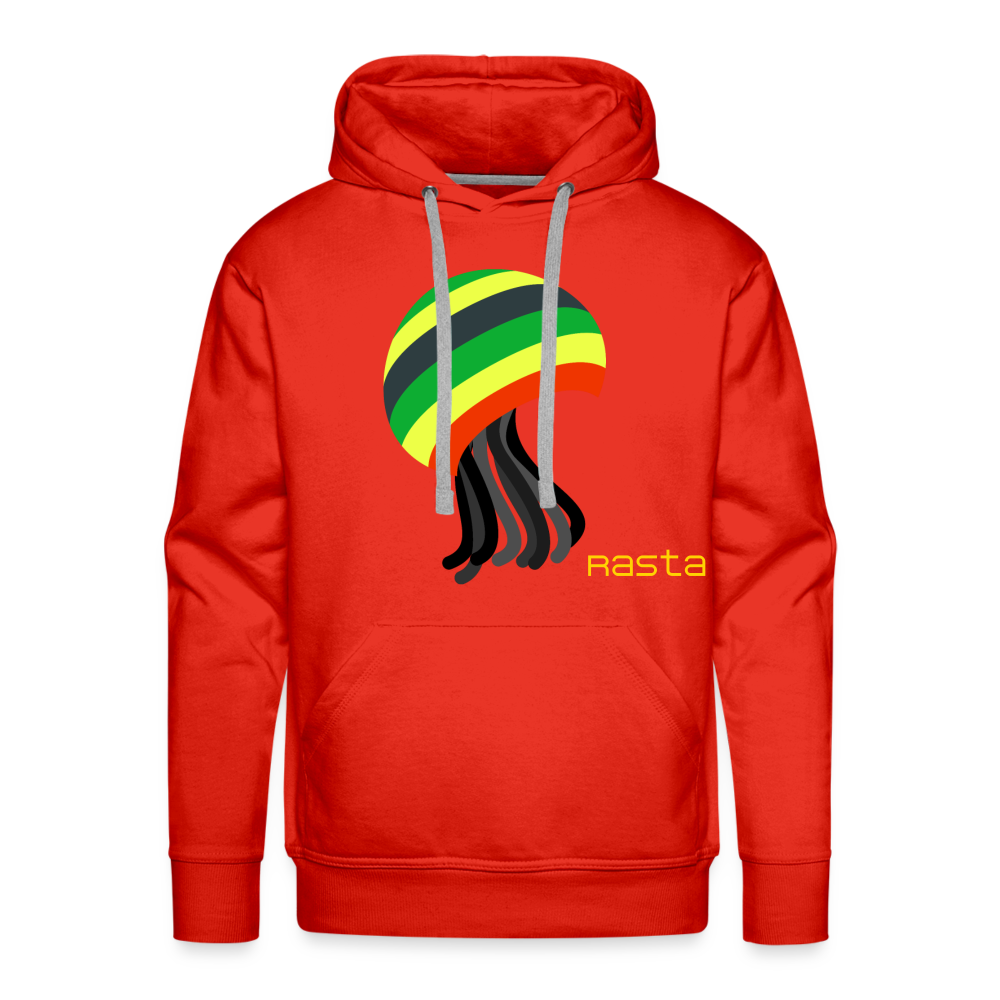 Rasta Premium Hoodie - red