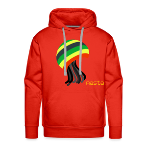 Rasta Premium Hoodie - red