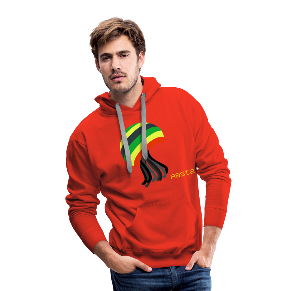 Rasta Premium Hoodie - red