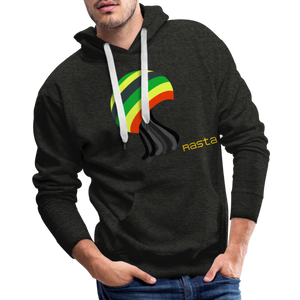 Rasta Premium Hoodie - charcoal grey