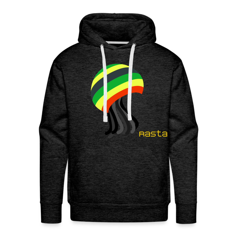 Rasta Premium Hoodie - charcoal grey