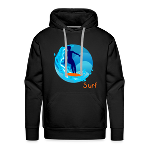 SurF Men’s Premium Hoodie - black