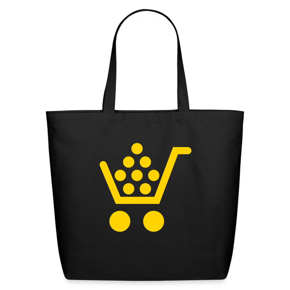 Eco-Friendly Cotton Tote - black