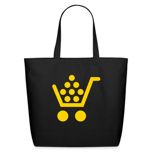 Eco-Friendly Cotton Tote - black