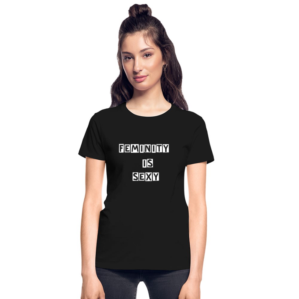 Gildan Ultra Cotton Ladies T-Shirt - black