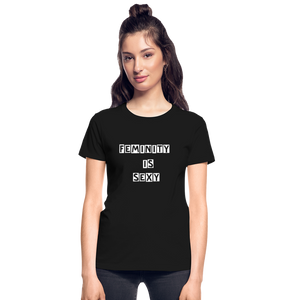 Gildan Ultra Cotton Ladies T-Shirt - black