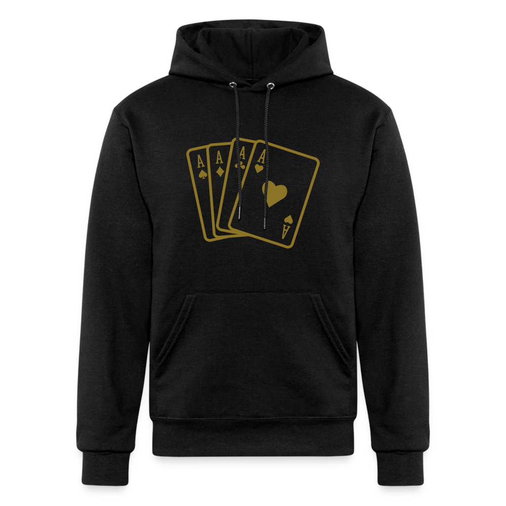 Champion Unisex Powerblend Hoodie - black