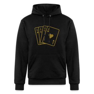 Champion Unisex Powerblend Hoodie - black