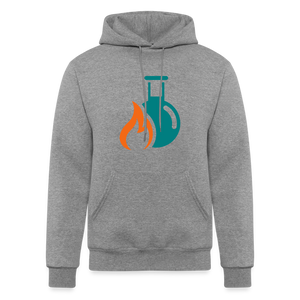 Champion Unisex Powerblend Hoodie - heather gray