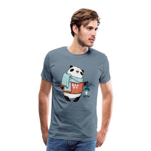 Men's Premium T-Shirt - steel blue