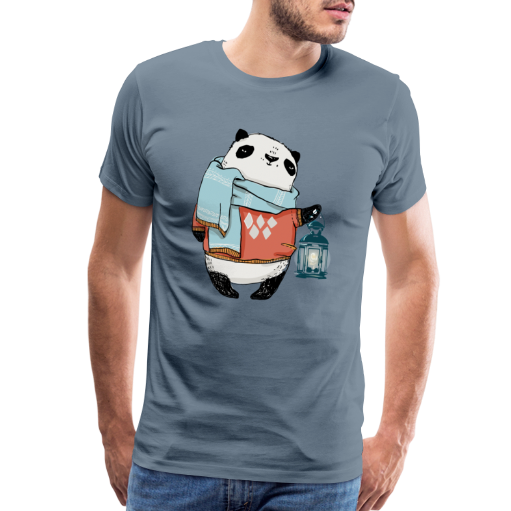 Men's Premium T-Shirt - steel blue