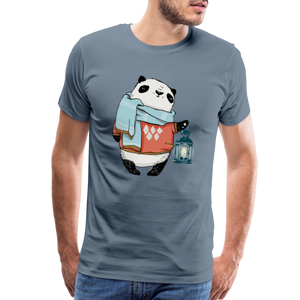 Men's Premium T-Shirt - steel blue