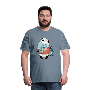 Men's Premium T-Shirt - steel blue