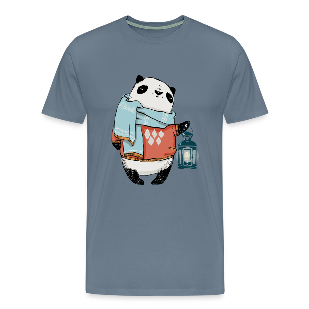 Men's Premium T-Shirt - steel blue
